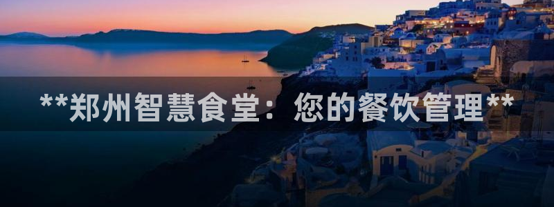 尊龙Ag：**郑州智慧食堂：您的餐饮管理**